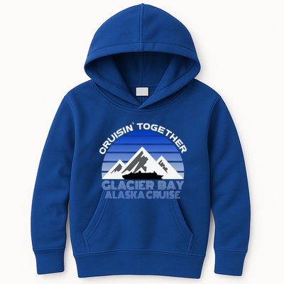 Alaska Cruise Vacation Glacier Bay Cruisin Together Souvenir Funny Gift Kids Hoodie