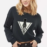 Armored Core Vi Fires Of Rubicon Walter Cropped Pullover Crew