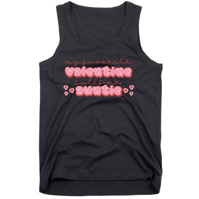 Auntie Cute Valentines For Aunt Tank Top