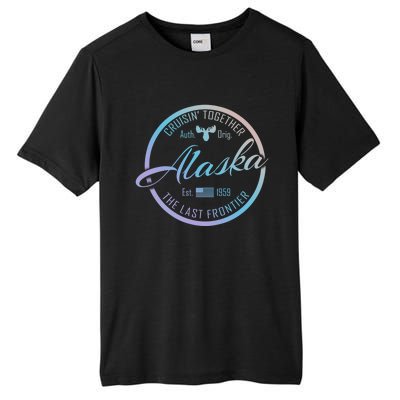 Alaska Cruise Vacation Cruisin Together Great For Groups Meaningful Gift Tall Fusion ChromaSoft Performance T-Shirt