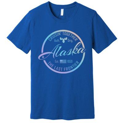 Alaska Cruise Vacation Cruisin Together Great For Groups Meaningful Gift Premium T-Shirt