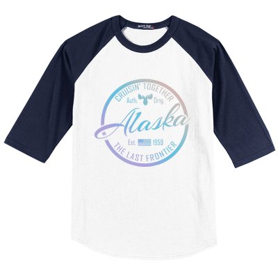 Alaska Cruise Vacation Cruisin Together Great For Groups Meaningful Gift Baseball Sleeve Shirt