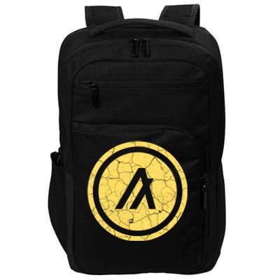 Algorand Crypto Vintage Coin Impact Tech Backpack