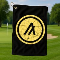 Algorand Crypto Vintage Coin Golf Towel