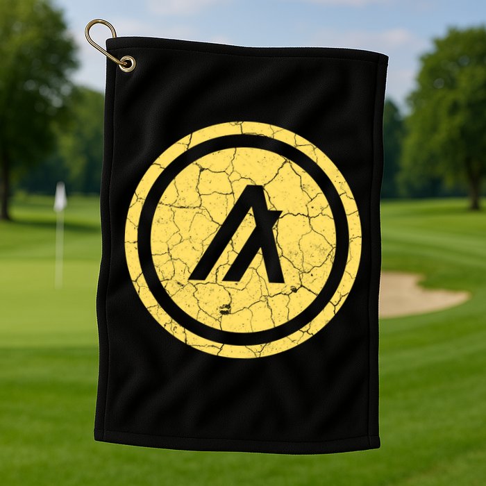 Algorand Crypto Vintage Coin Golf Towel