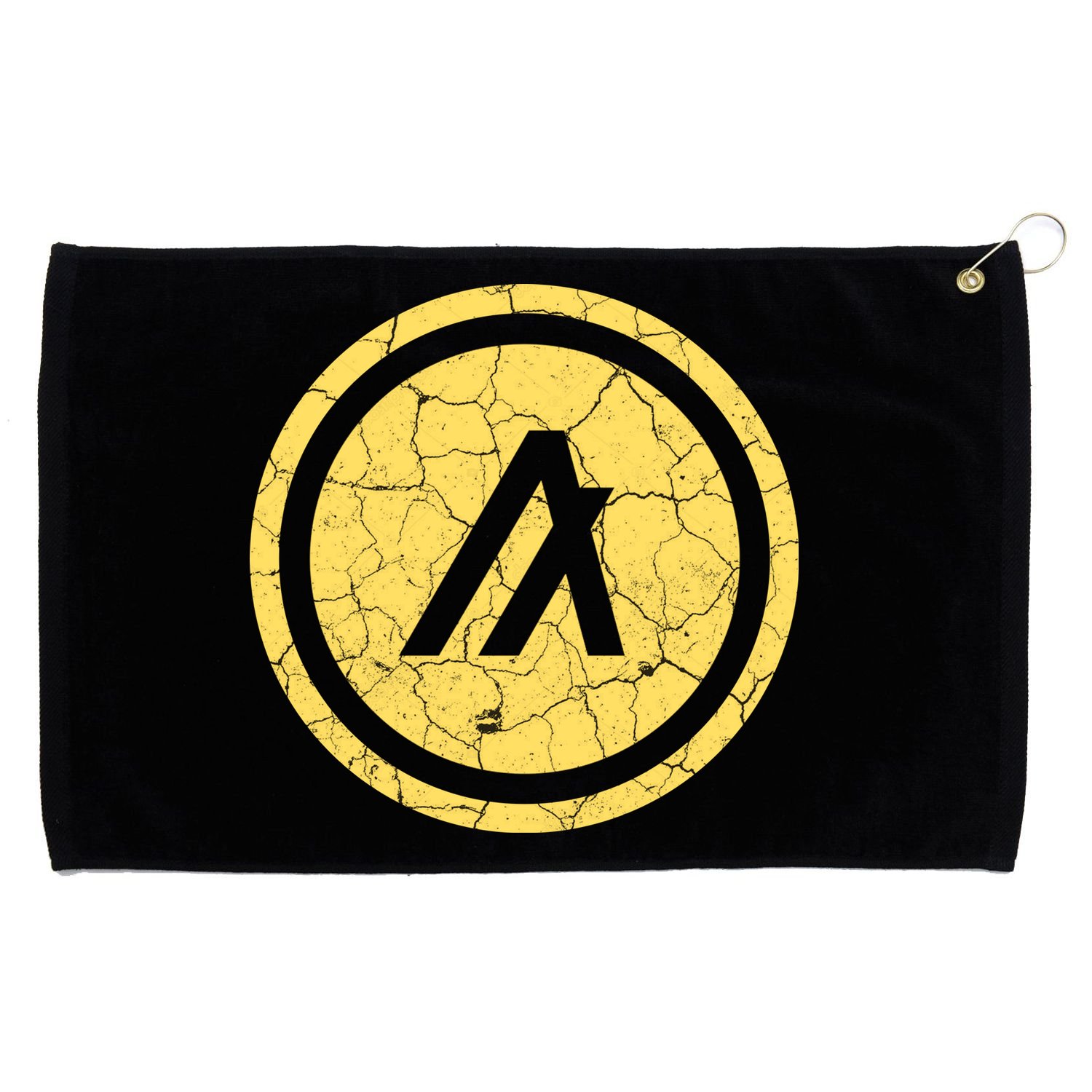 Algorand Crypto Vintage Coin Grommeted Golf Towel