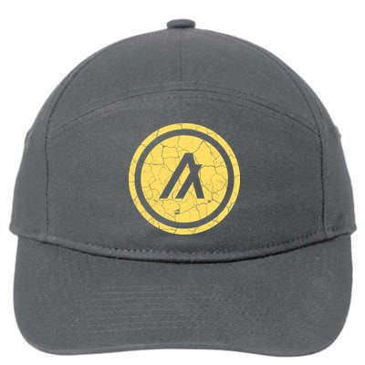 Algorand Crypto Vintage Coin 7-Panel Snapback Hat