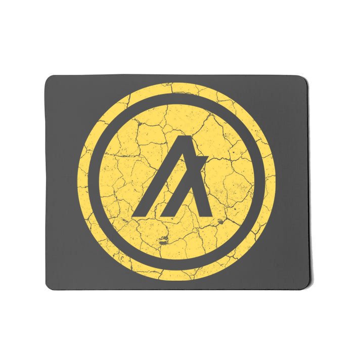 Algorand Crypto Vintage Coin Mousepad