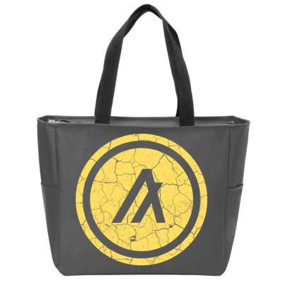 Algorand Crypto Vintage Coin Zip Tote Bag