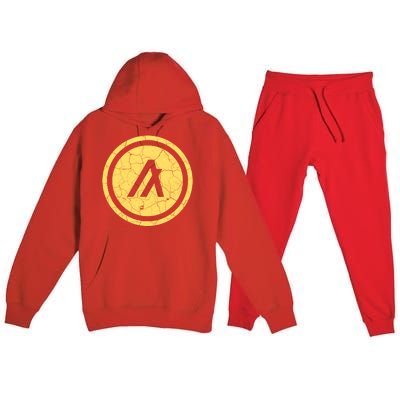 Algorand Crypto Vintage Coin Premium Hooded Sweatsuit Set