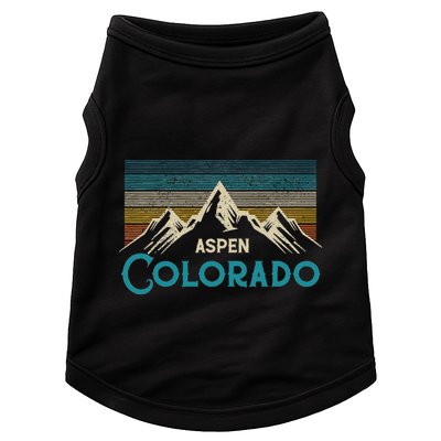 Aspen Colorado Vintage Doggie Tank
