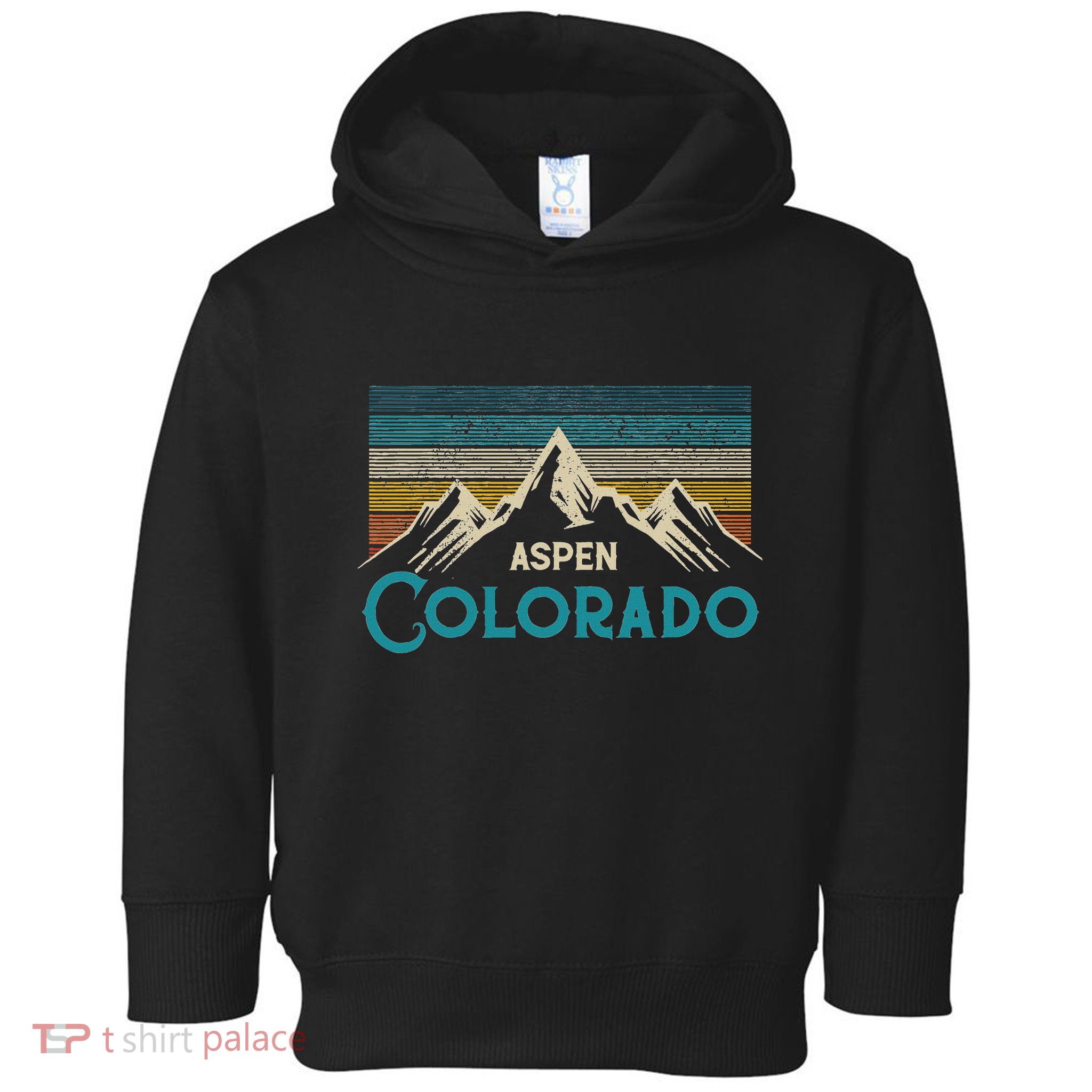 Aspen Colorado Vintage Toddler Hoodie