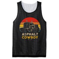 Asphalt Cowboy Vintage Trucker Retro Style Mesh Reversible Basketball Jersey Tank