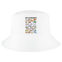 Alphabet Construction Vehicles Abc Learning Teaching Cool Comfort Performance Bucket Hat