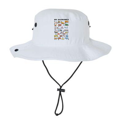 Alphabet Construction Vehicles Abc Learning Teaching Bucket Hat