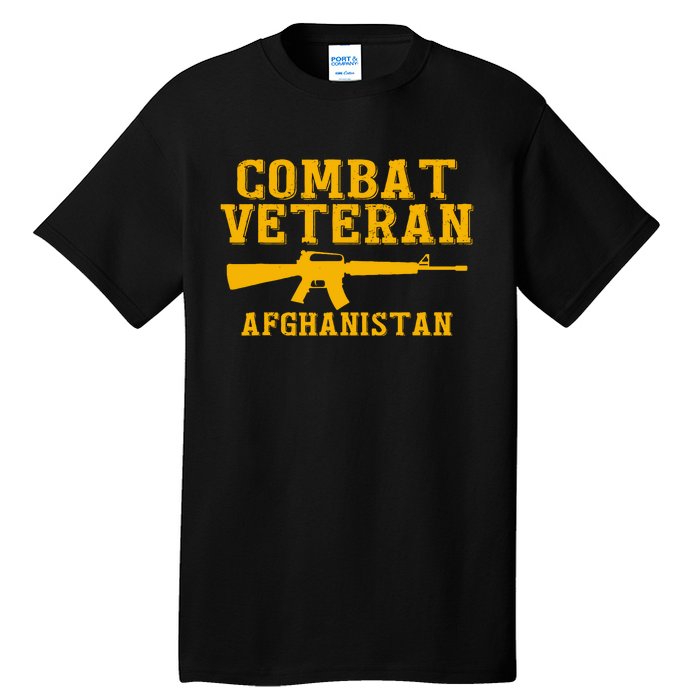 Afghanistan Combat Veteran Proud Tall T-Shirt