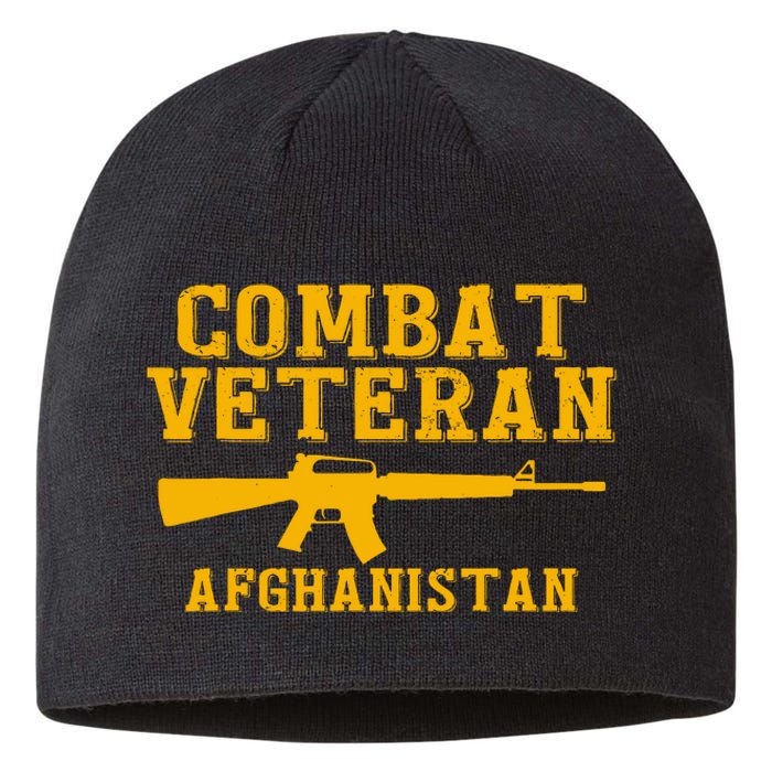 Afghanistan Combat Veteran Proud Sustainable Beanie