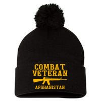 Afghanistan Combat Veteran Proud Pom Pom 12in Knit Beanie