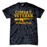 Afghanistan Combat Veteran Proud Tie-Dye T-Shirt