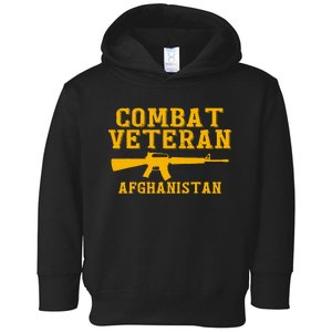 Afghanistan Combat Veteran Proud Toddler Hoodie