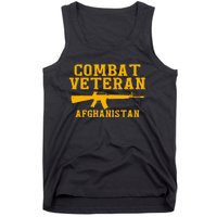 Afghanistan Combat Veteran Proud Tank Top