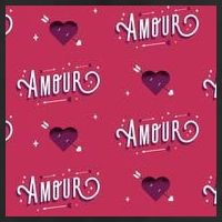 Amour Cute Valentine's Day Gift 7 Panel Mesh Trucker Snapback Hat