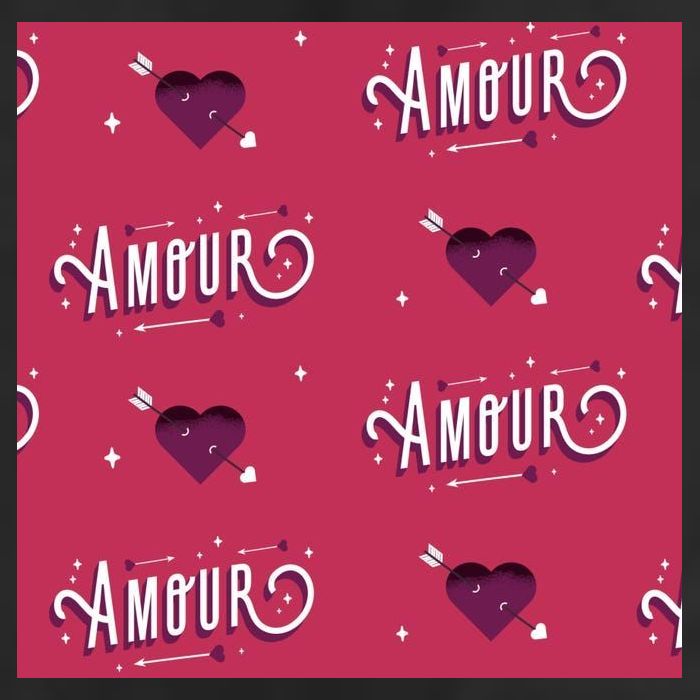 Amour Cute Valentine's Day Gift 7 Panel Mesh Trucker Snapback Hat