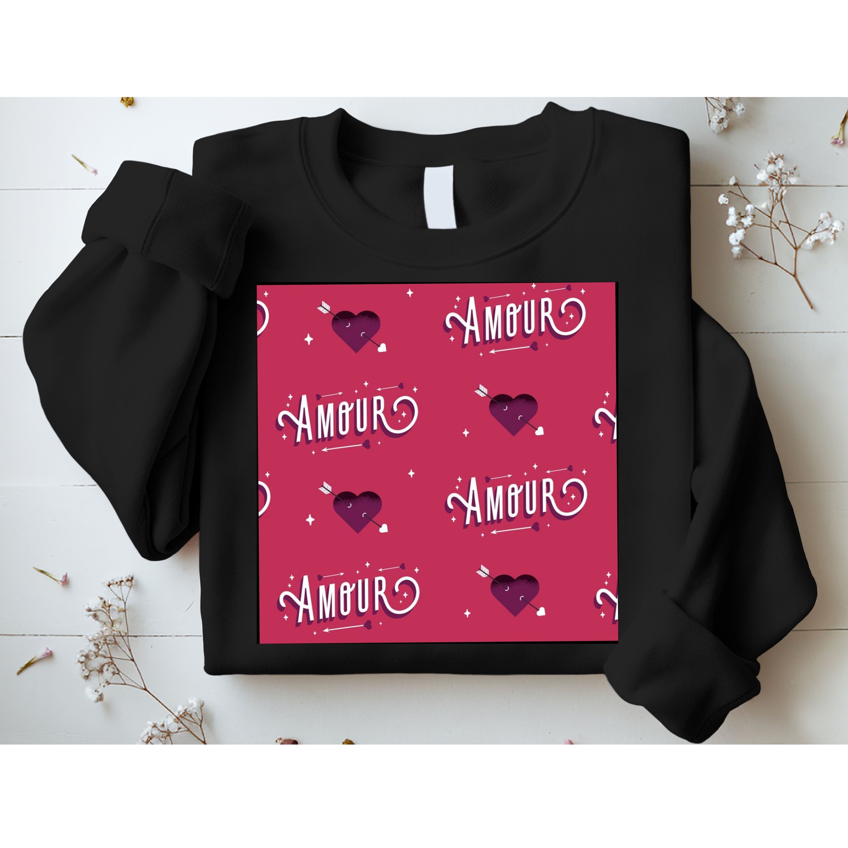 Amour Cute Valentine's Day Gift Sweatshirt