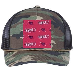 Amour Cute Valentine's Day Gift Retro Rope Trucker Hat Cap