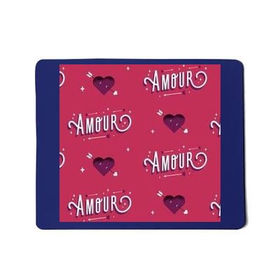 Amour Cute Valentine's Day Gift Mousepad