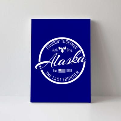 Alaska Cruise Vacation Cruise Ship Cruising Together Gift Canvas