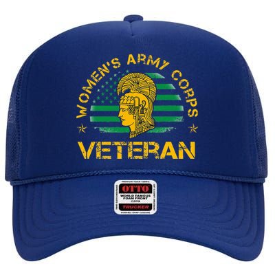 Army Corps Veteran Army Corps High Crown Mesh Back Trucker Hat