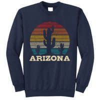 Arizona Cactus Vintage Retro Desert Souvenir Gift Sweatshirt