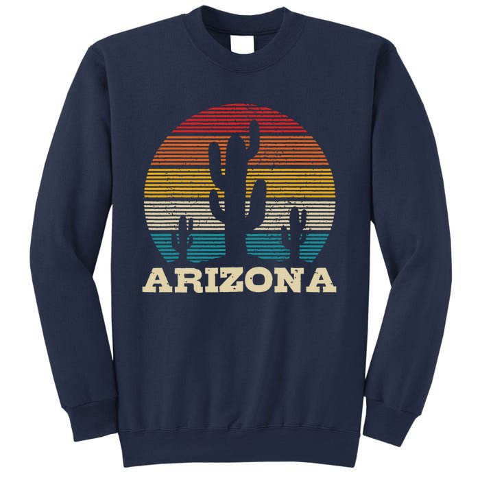 Arizona Cactus Vintage Retro Desert Souvenir Gift Sweatshirt