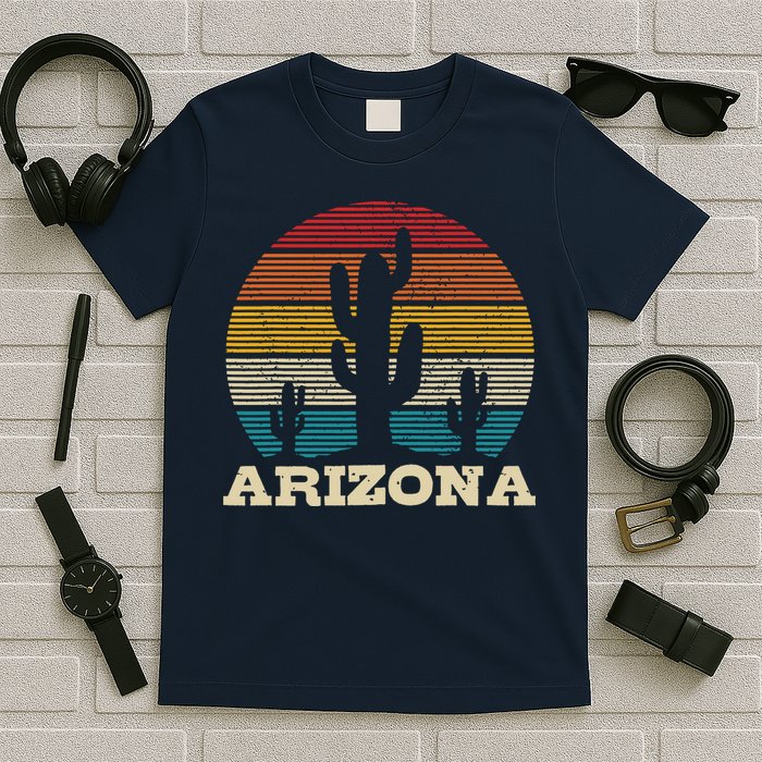 Arizona Cactus Vintage Retro Desert Souvenir Gift T-Shirt