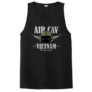 Air Cav Vietnam Huey Pilot Helmet (Distressed) PosiCharge Competitor Tank