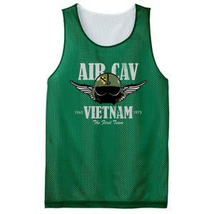 Air Cav Vietnam Huey Pilot Helmet (Distressed) Mesh Reversible Basketball Jersey Tank