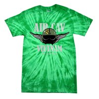 Air Cav Vietnam Huey Pilot Helmet (Distressed) Tie-Dye T-Shirt