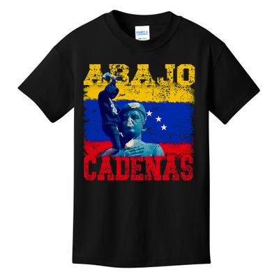 Abajo Cadenas Venezuela Kids T-Shirt