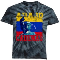 Abajo Cadenas Venezuela Kids Tie-Dye T-Shirt