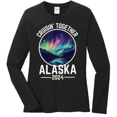 Alaska Cruise Vacation Group Ladies Long Sleeve Shirt