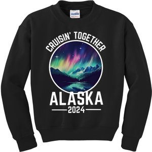 Alaska Cruise Vacation Group Kids Sweatshirt