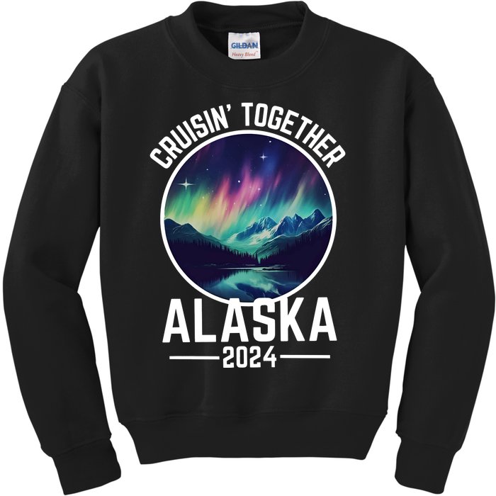 Alaska Cruise Vacation Group Kids Sweatshirt