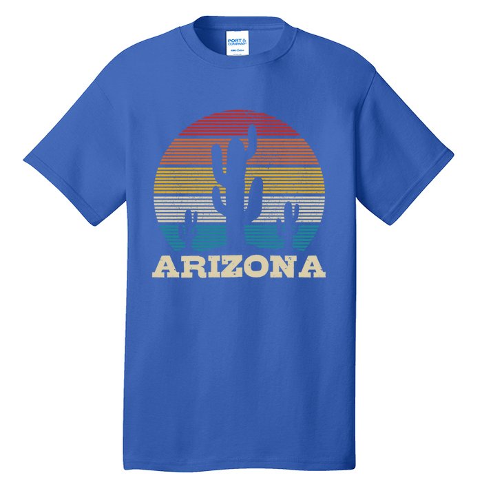 Arizona Cactus Vintage Retro Desert Souvenir Gift Tall T-Shirt