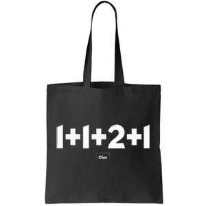 A Clue White 1980s Tote Bag