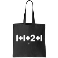 A Clue White 1980s Tote Bag