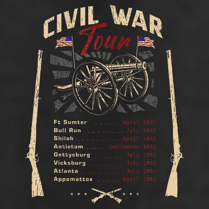 American Civil War Battle Dates Reenactment Gettysburg Adult Drive Performance Visor