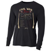 American Civil War Battle Dates Reenactment Gettysburg Cooling Performance Long Sleeve Crew