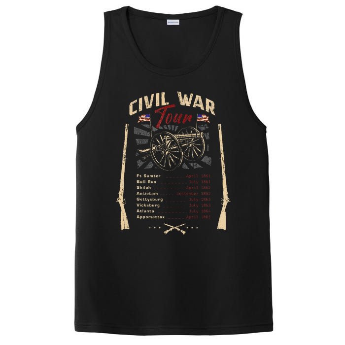 American Civil War Battle Dates Reenactment Gettysburg PosiCharge Competitor Tank