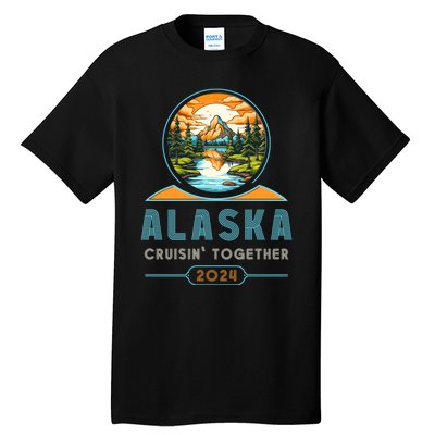 Alaska Cruise Wear Alaska Design Alaska Cruise 2024 Group Tall T-Shirt